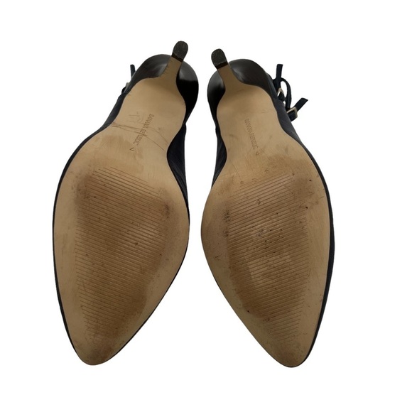 Banana Republic Blue Pointed Toe Ankle Strap Heels Size 7 Women’s - Picture 7 of 7